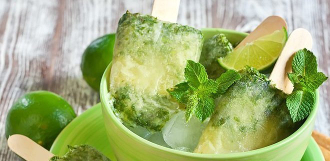 Make water ice cream yourself: The cool Hugo